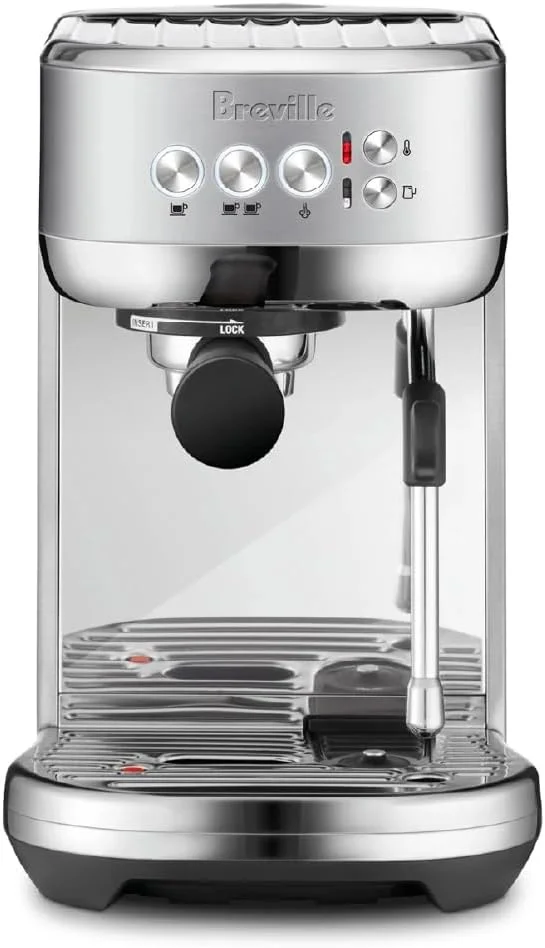Breville Bambino Plus BES500 compact espresso machine with automatic steam wand