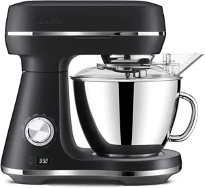 Breville Bakery Chef stand mixer in stainless steel