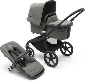 Bugaboo Fox 5 dark blue pram with sleek modern design