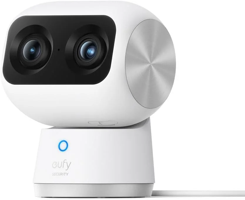 Eufy Security Cam S350 with dual wide and telephoto lenses