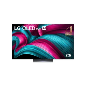 LG C5 65-inch OLED evo TV (OLED65C5PSA) front view