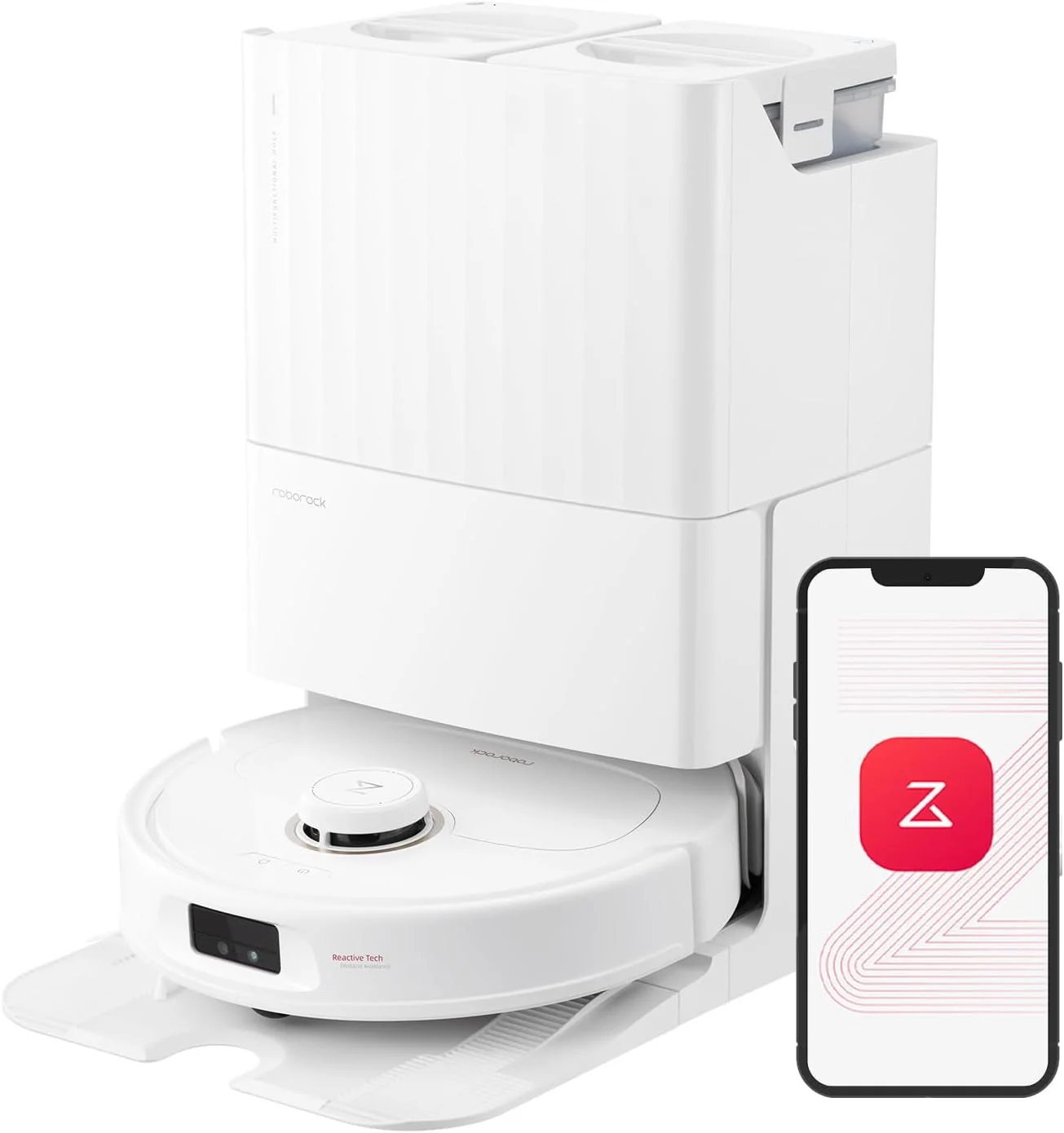 Roborock Q Revo MaxV robot vacuum with multifunctional dock