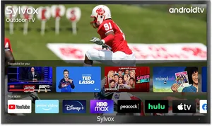 Samsung CU8000 55 inch 4K TV with metallic stand