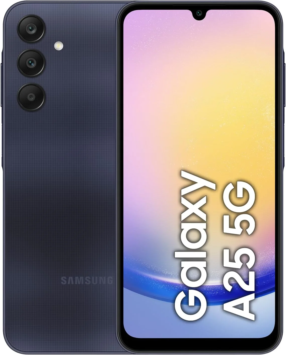 Samsung Galaxy A25 with simple design