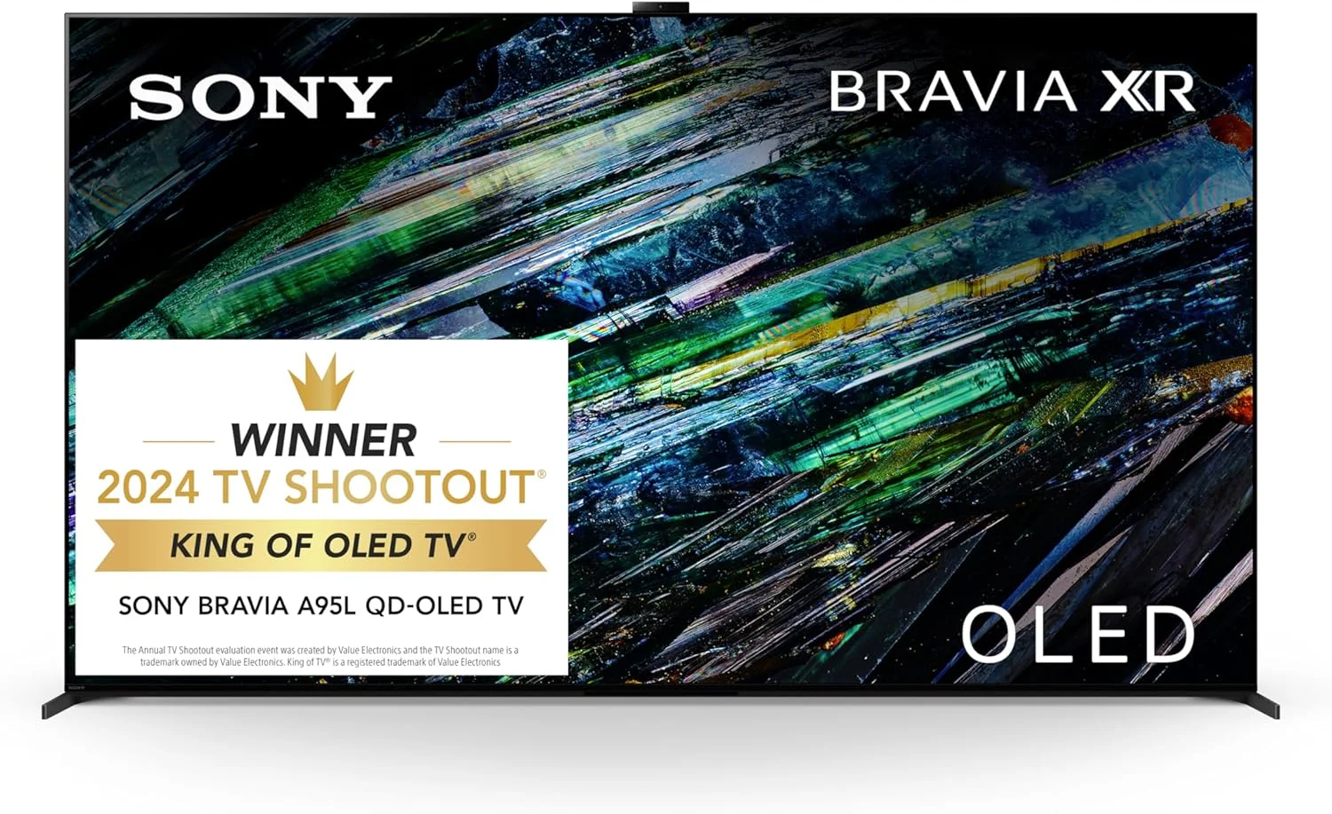 Sony Bravia XR A95L 65 inch OLED TV with slim bezel design