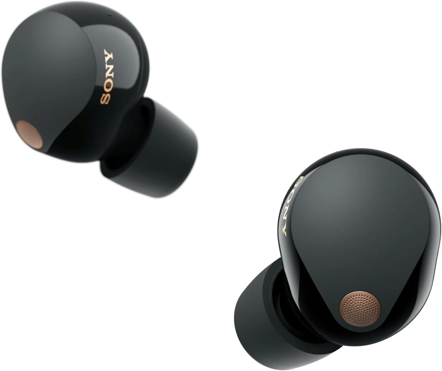 Sony WF-1000XM5 wireless earbuds in black