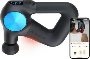 Theragun Pro Plus black massage gun with attachments