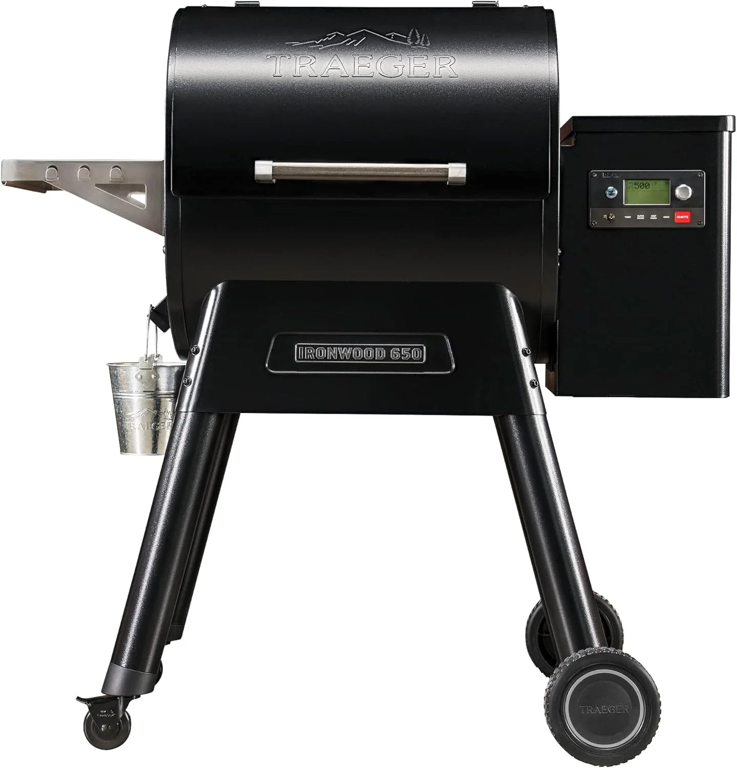 Traeger Ironwood 650 pellet grill front view