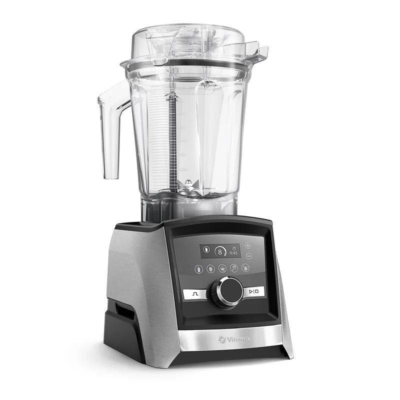 Vitamix A3500i Ascent in brushed stainless with digital touchscreen and 2L container